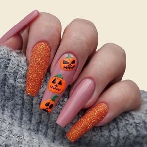 🔴 Halloween Magic Fingertips Press On Nails